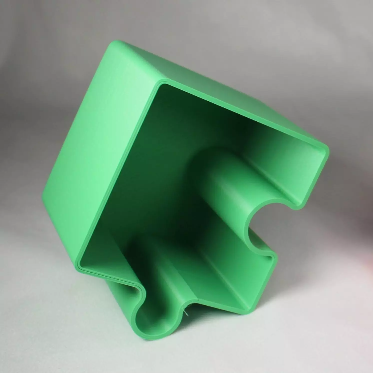 Interlocking Jigsaw Puzzle Piece Organizer Storage Box 3D print model_0