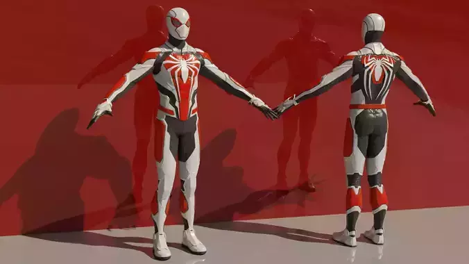  Armored Advanced Suit 3D model