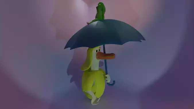 AmigoTop - the friendship between a duck and a frog