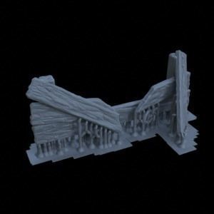 WOOD PROPS FOR TERRAIN DIORAMA TABLETOP 1-35 SUPPORTED STL 3D print model_61
