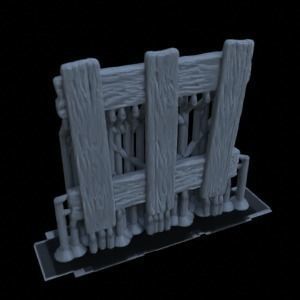 WOOD PROPS FOR TERRAIN DIORAMA TABLETOP 1-35 SUPPORTED STL 3D print model_50