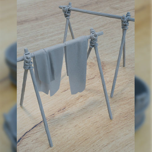 WOOD PROPS FOR TERRAIN DIORAMA TABLETOP 1-35 SUPPORTED STL 3D print model_5