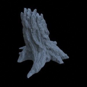 WOOD PROPS FOR TERRAIN DIORAMA TABLETOP 1-35 SUPPORTED STL 3D print model_22
