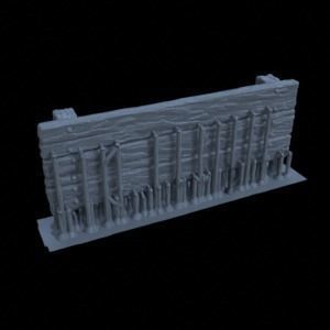 WOOD PROPS FOR TERRAIN DIORAMA TABLETOP 1-35 SUPPORTED STL 3D print model_57