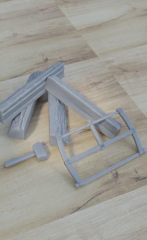 WOOD PROPS FOR TERRAIN DIORAMA TABLETOP 1-35 SUPPORTED STL 3D print model_3