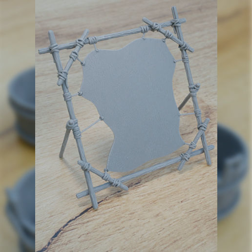 WOOD PROPS FOR TERRAIN DIORAMA TABLETOP 1-35 SUPPORTED STL 3D print model_4