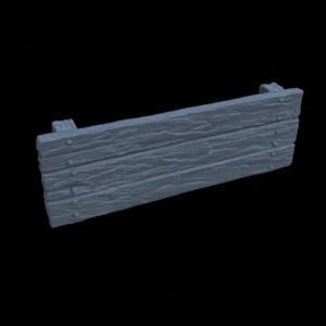 WOOD PROPS FOR TERRAIN DIORAMA TABLETOP 1-35 SUPPORTED STL 3D print model_63