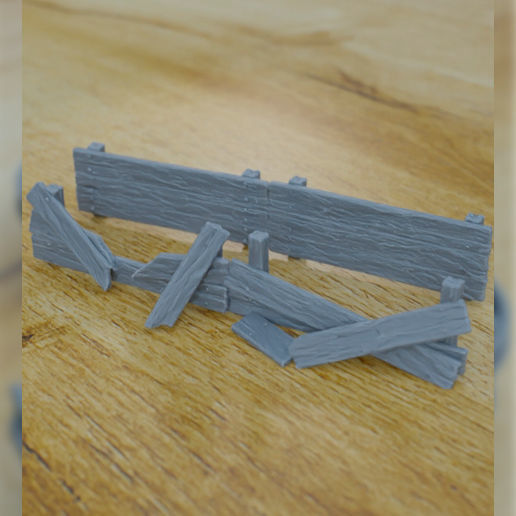 WOOD PROPS FOR TERRAIN DIORAMA TABLETOP 1-35 SUPPORTED STL 3D print model_7