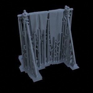 WOOD PROPS FOR TERRAIN DIORAMA TABLETOP 1-35 SUPPORTED STL 3D print model_21