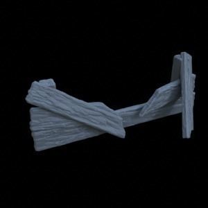 WOOD PROPS FOR TERRAIN DIORAMA TABLETOP 1-35 SUPPORTED STL 3D print model_60