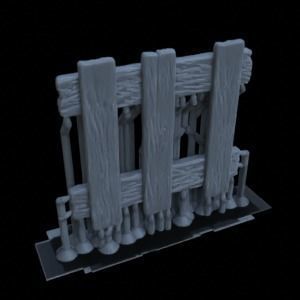 WOOD PROPS FOR TERRAIN DIORAMA TABLETOP 1-35 SUPPORTED STL 3D print model_52