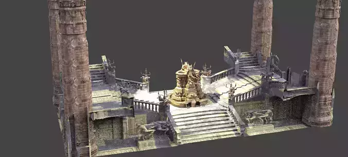 Gothic hall Fantasy 1 