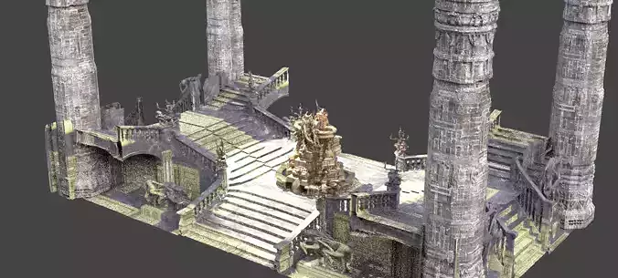 Gothic hall Fantasy 2 