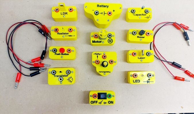  Custom learning Circuits - Updatable 3D print model