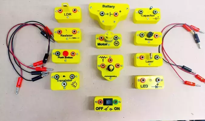  Custom learning Circuits - Updatable 3D print model