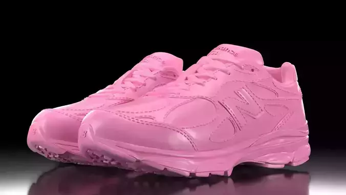 New Balance 990 V3 3D print model