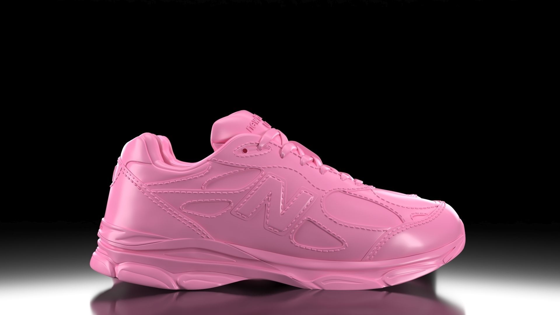 New Balance 990 V3 3D print model_1