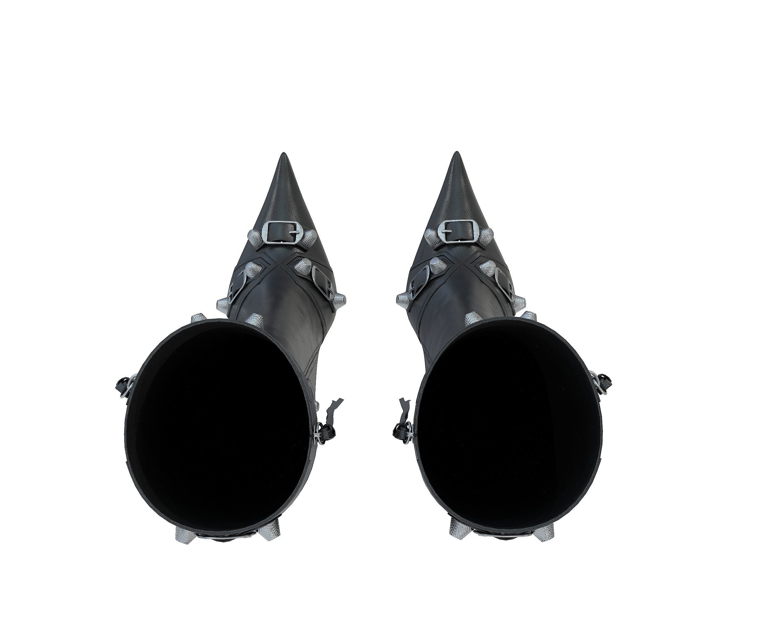 Balenciaga Cagole 90mm Boots Low-poly 3D model_13