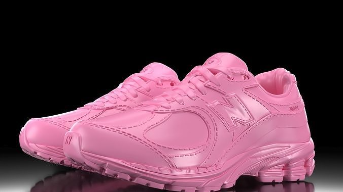 New Balance 2002R 3D print model