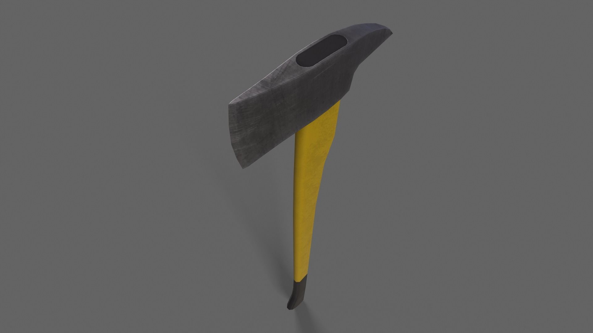 PBR Fire Axe Low-poly 3D model_21