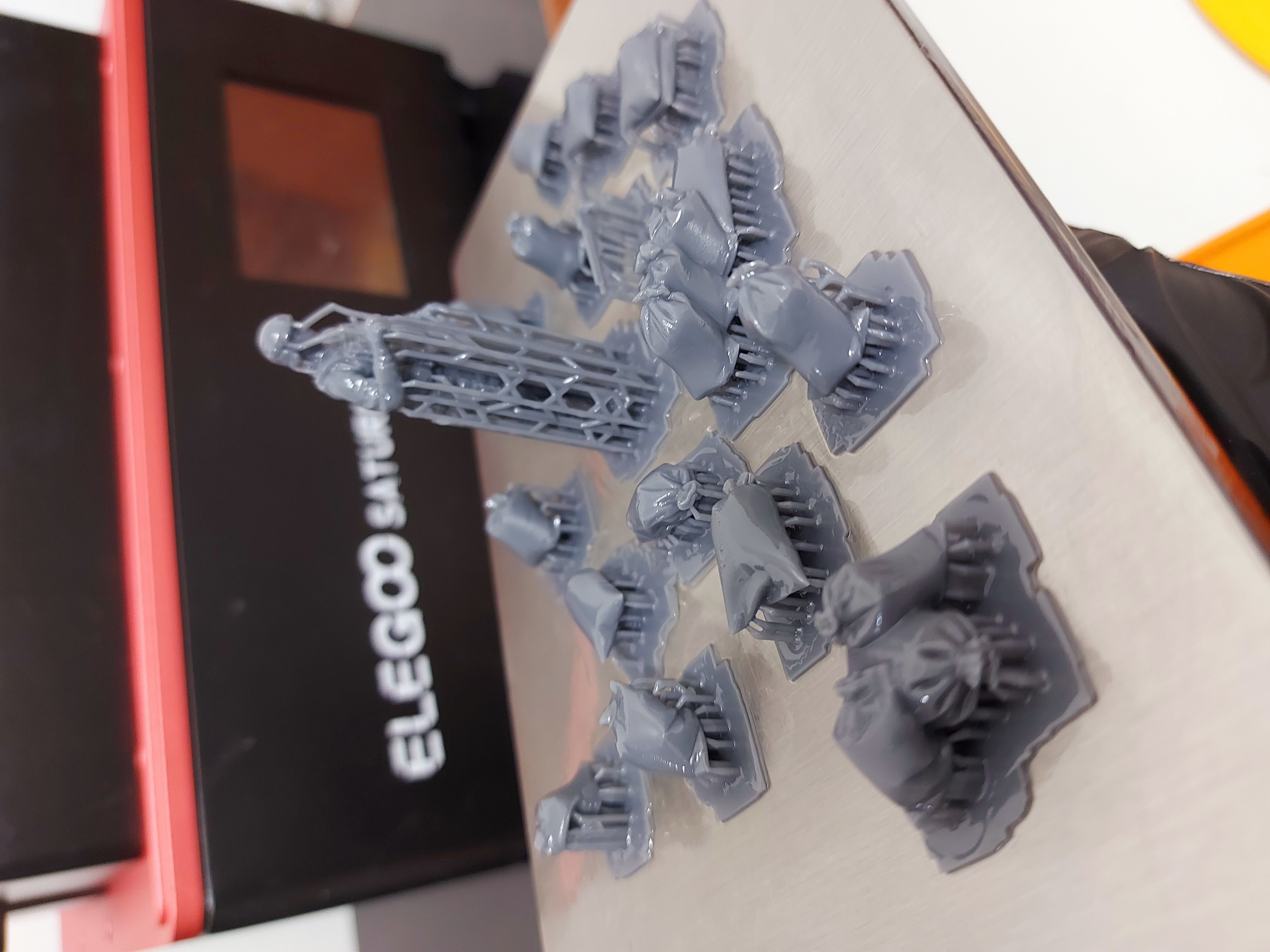 SACK OF GRAINS FOR TERRAIN DIORAMA TABLETOP 1-35 SUPPORTED STL 3D print model_3