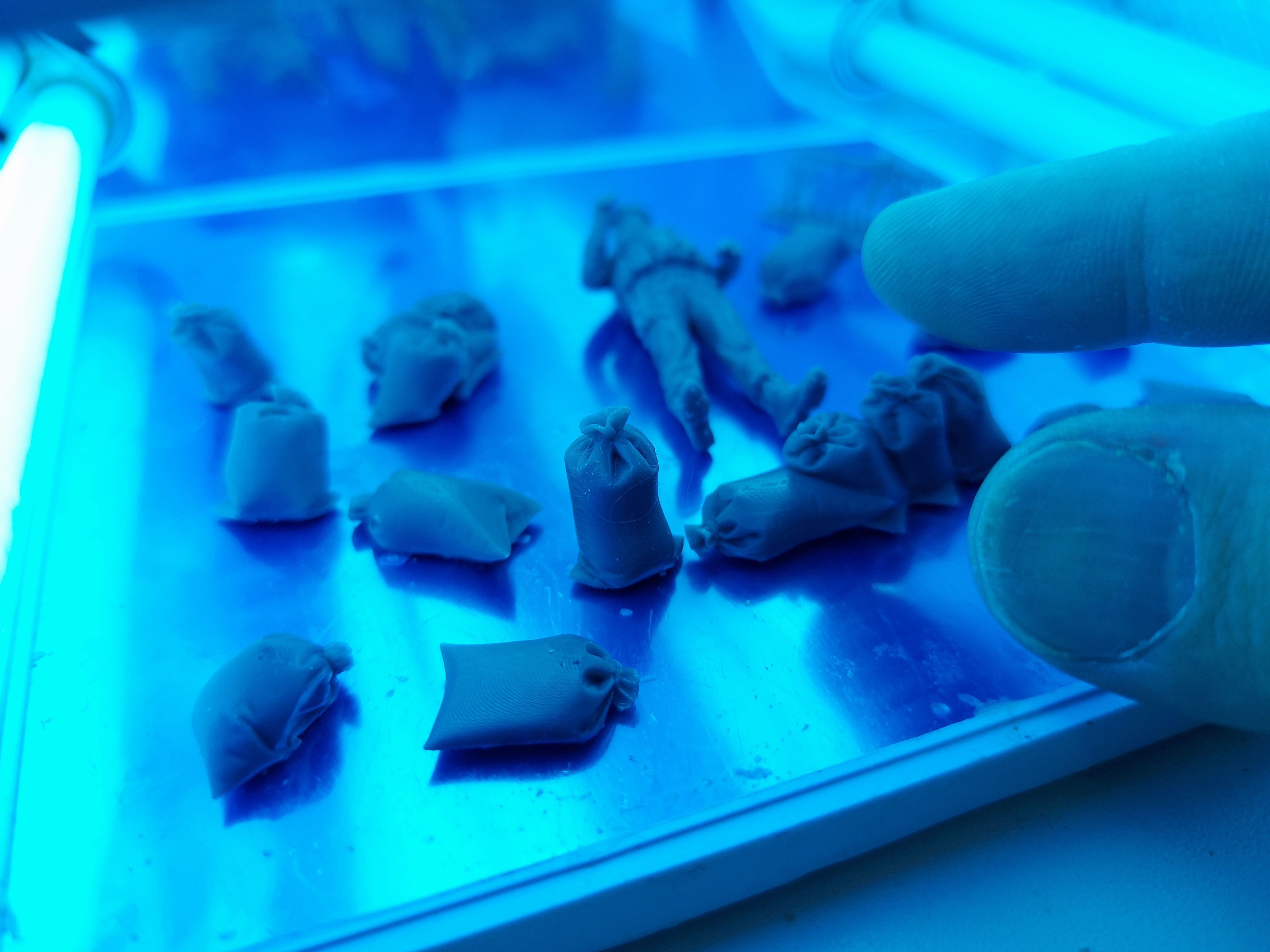 SACK OF GRAINS FOR TERRAIN DIORAMA TABLETOP 1-35 SUPPORTED STL 3D print model_5