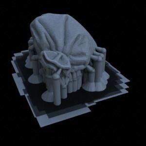 SACK OF GRAINS FOR TERRAIN DIORAMA TABLETOP 1-35 SUPPORTED STL 3D print model_20