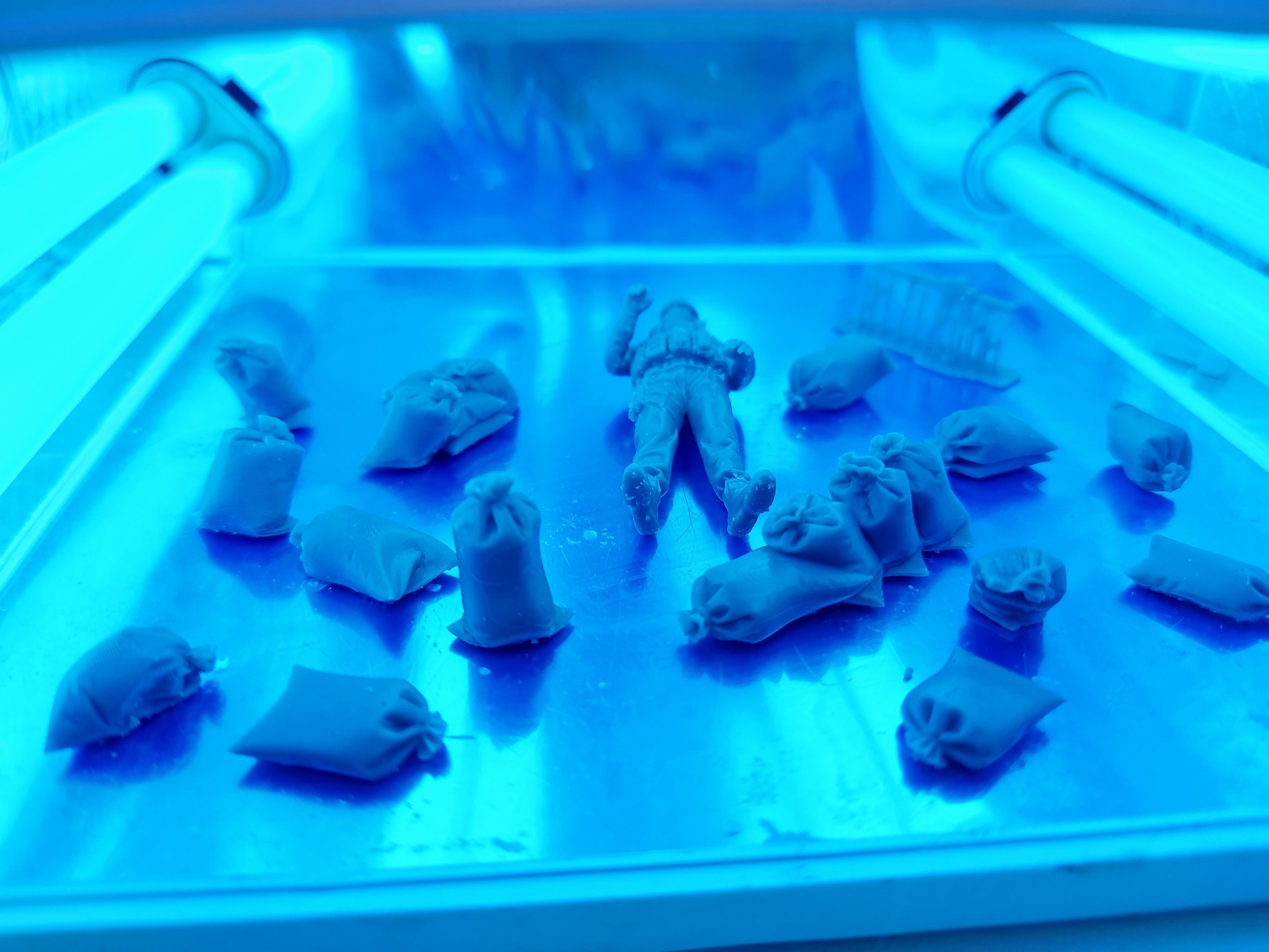 SACK OF GRAINS FOR TERRAIN DIORAMA TABLETOP 1-35 SUPPORTED STL 3D print model_4