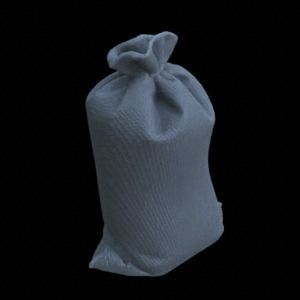 SACK OF GRAINS FOR TERRAIN DIORAMA TABLETOP 1-35 SUPPORTED STL 3D print model_15