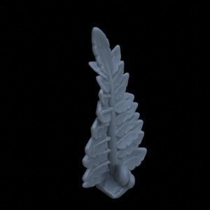 10 FERN PLANTS FOR TERRAIN DIORAMA TABLETOP 1-35 3D print model_15