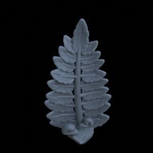 10 FERN PLANTS FOR TERRAIN DIORAMA TABLETOP 1-35 3D print model_1