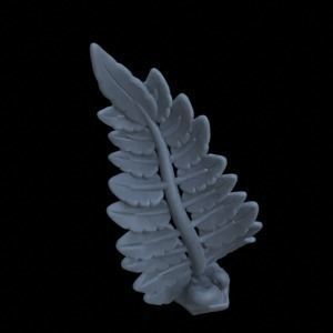 10 FERN PLANTS FOR TERRAIN DIORAMA TABLETOP 1-35 3D print model_19