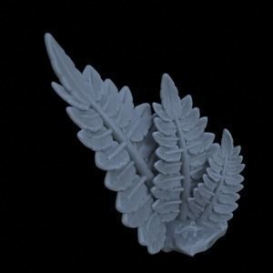 10 FERN PLANTS FOR TERRAIN DIORAMA TABLETOP 1-35 3D print model_11
