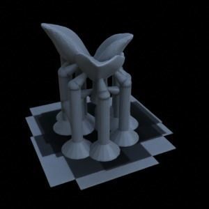 10 PEPPEROMIA PLANTS FOR TERRAIN DIORAMA TABLETOP 1-35 3D print model_16