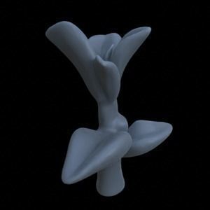 10 PEPPEROMIA PLANTS FOR TERRAIN DIORAMA TABLETOP 1-35 3D print model_7