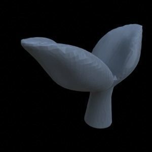 10 PEPPEROMIA PLANTS FOR TERRAIN DIORAMA TABLETOP 1-35 3D print model_17