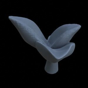 10 PEPPEROMIA PLANTS FOR TERRAIN DIORAMA TABLETOP 1-35 3D print model_15