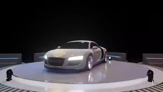 Audi R8 Sports Car 