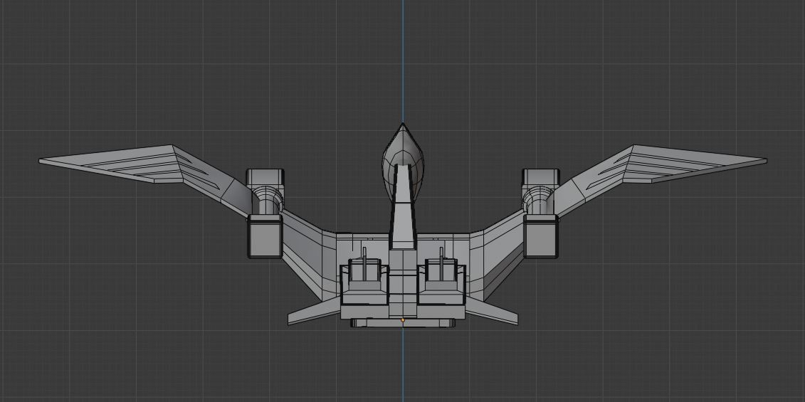 Pterodactyl Dinozord - Power Ranger 3D model_7