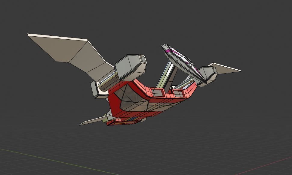 Pterodactyl Dinozord - Power Ranger 3D model_3