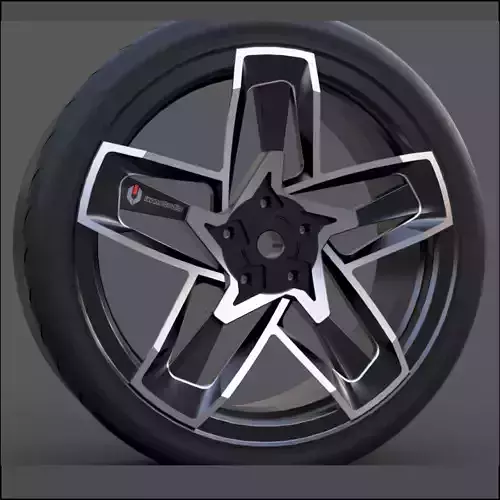 CAR WHEEL 012