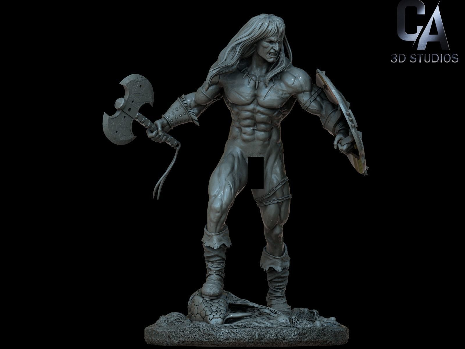 Conan NSFW 3D Print 3D print model_1