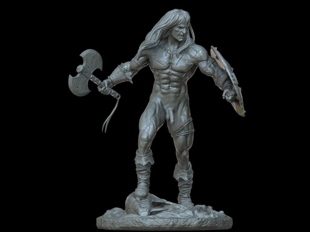 Conan NSFW 3D Print 3D print model_2