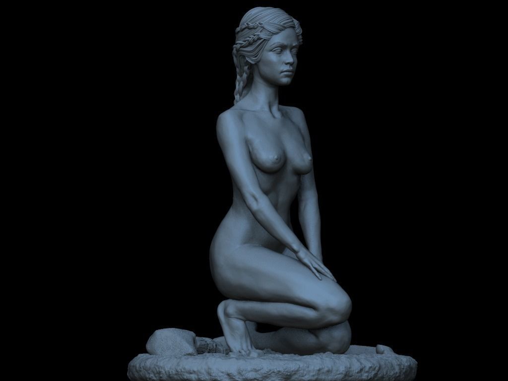Daenerys Targaryen NSFW 3D PRINT 3D print model_4