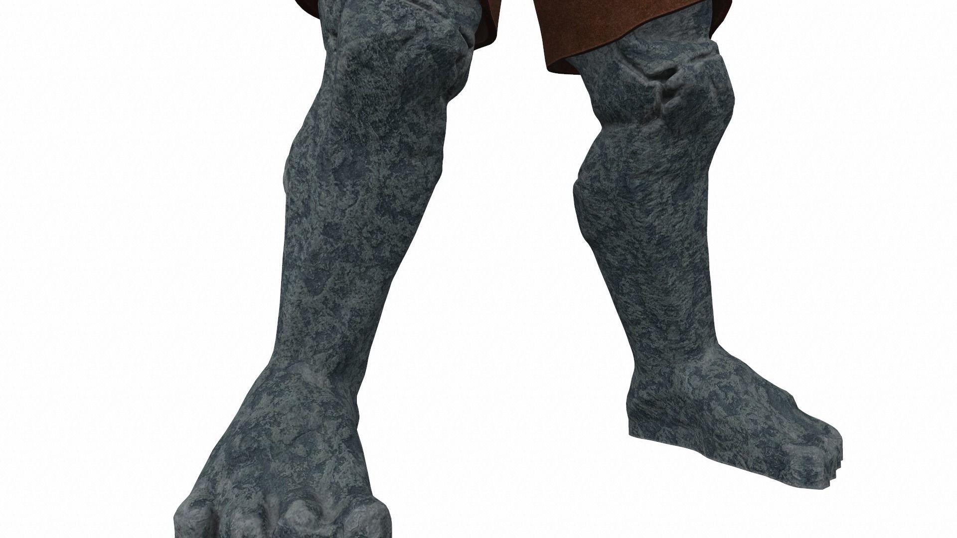 Korg kronan base - stone warrior from comics 3D model_12