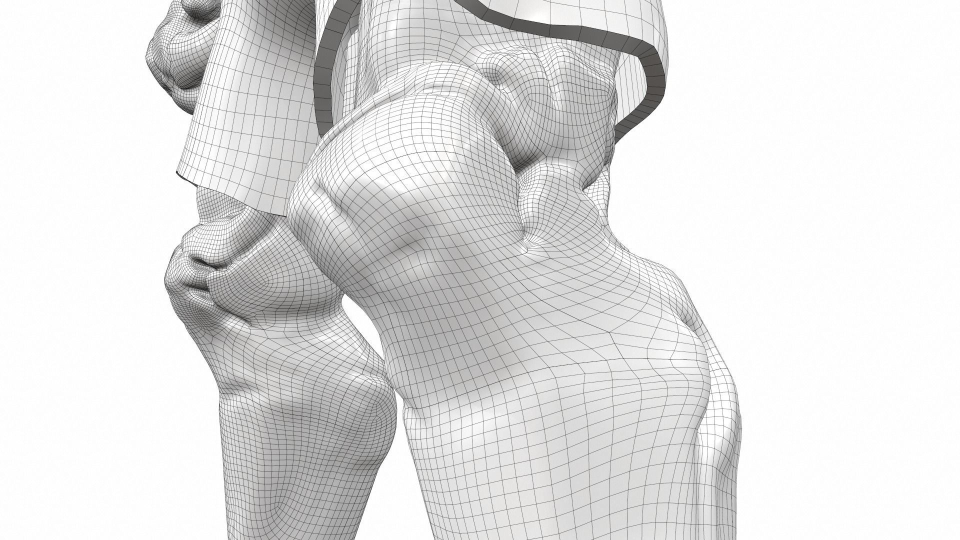 Korg kronan base - stone warrior from comics 3D model_24