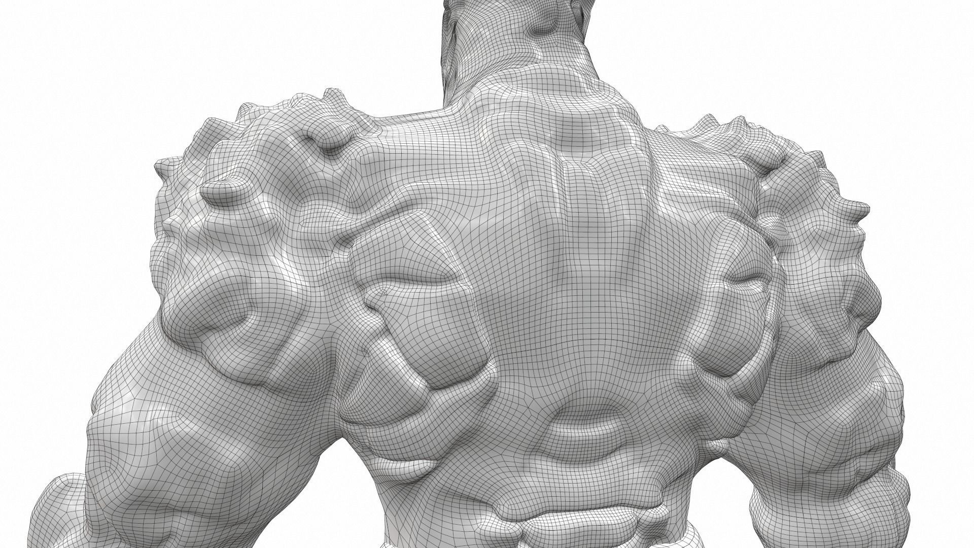 Korg kronan base - stone warrior from comics 3D model_25