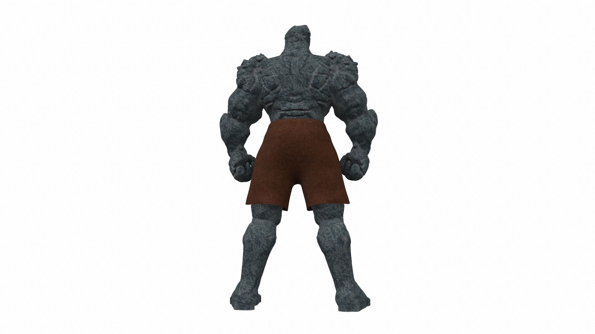 Korg kronan base - stone warrior from comics 3D model_3