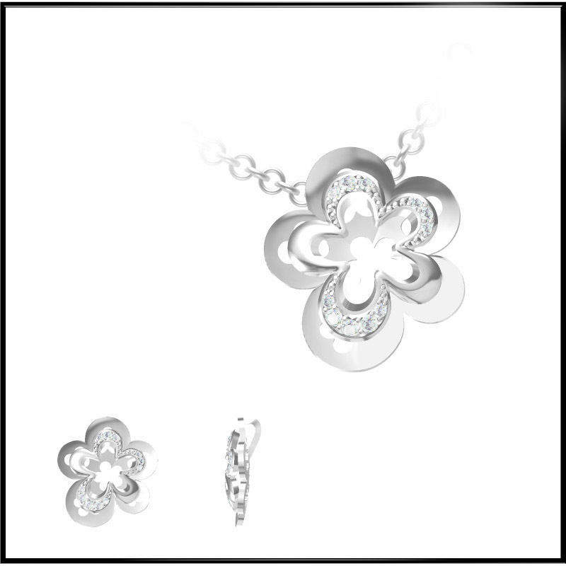 4000 Pendant Earrings Set Jcd models with 1 render 3D print model_49