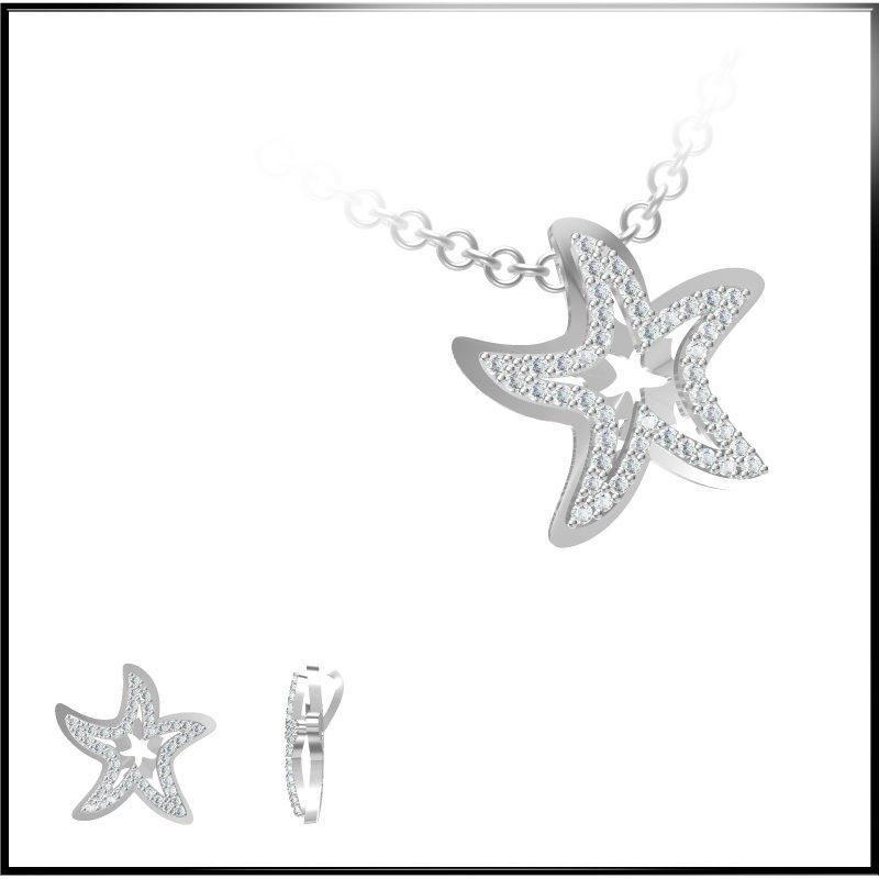 4000 Pendant Earrings Set Jcd models with 1 render 3D print model_97